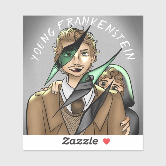 Adesivo Young Frankenstein Special Sticker Design (Folha)