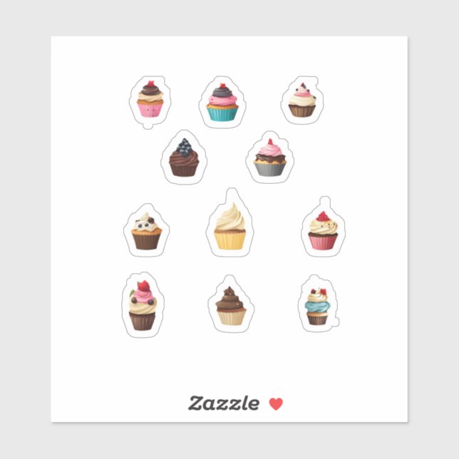 Adesivo Yummy Sweet Delights (Folha)