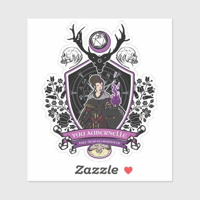 Adesivo Yuu Auburnelle Sticker (Folha)