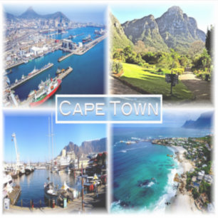 Adesivo ZA Cape Town - Port of Cape Town - Clifton -