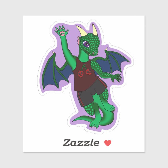 Adesivo Zandall Dragon Sticker (Folha)