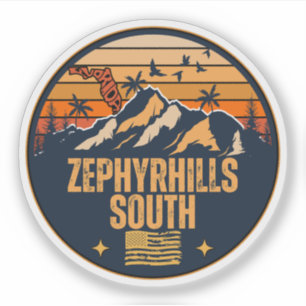 Adesivo Zephyrhills South, Flórida