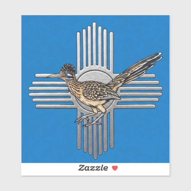Adesivo Zia Road Runner (Folha)