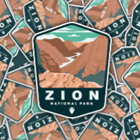 Zion National Park Utah | Autocolante
