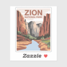 Zion National Park Viagem Art