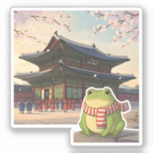 Zochi o Sapo Viajante no Palácio Gyeongbokgung