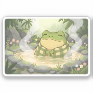 Adesivo Zochi Relaxes in Yangmingshan Hot Springs