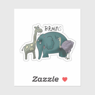 Adesivo Zombie Savanna