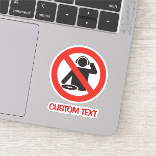 Adesivo Zona Franca DJ