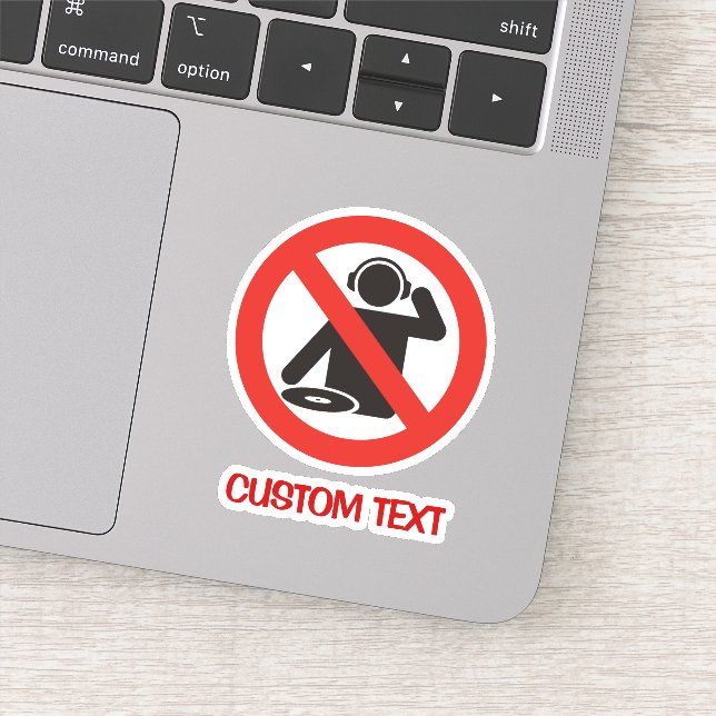 Adesivo Zona Franca DJ (Detalhe)