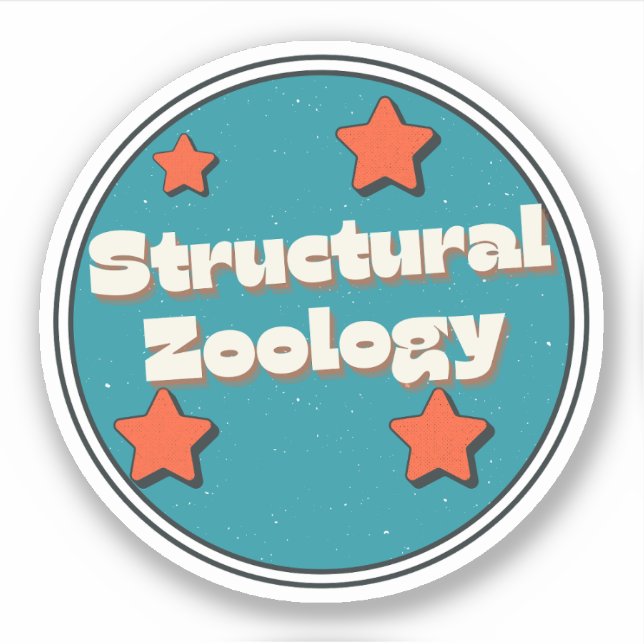 Adesivo Zoologia Estrutural (Frente)