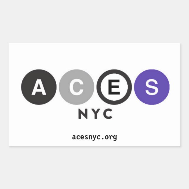 Adesivos Aces NYC (Frente)