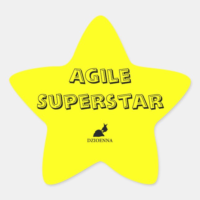 Adesivos Agile Superstar (Frente)