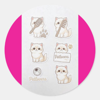 Adesivos amantes de animais de estimação tosa