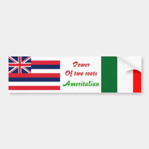 Adesivos americanos para-choques italianos