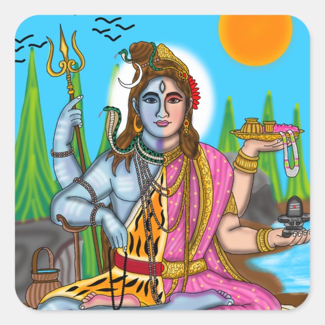 Adesivos Ardhanarishvara (Frente)
