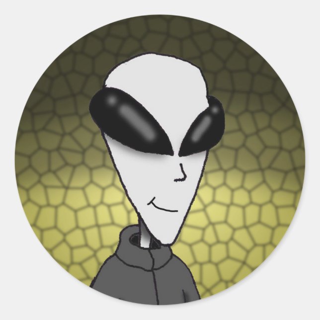 Adesivos - Área 51 Evite o engenheiro (Frente)