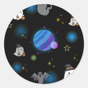 Adesivos Assustadores de Halloween e Fantasmas da