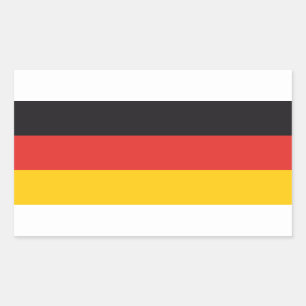 Adesivos Bandeira da Alemanha x20 bandeira retangu