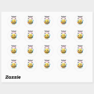 Adesivos Bee‑Smart First Day Cute School