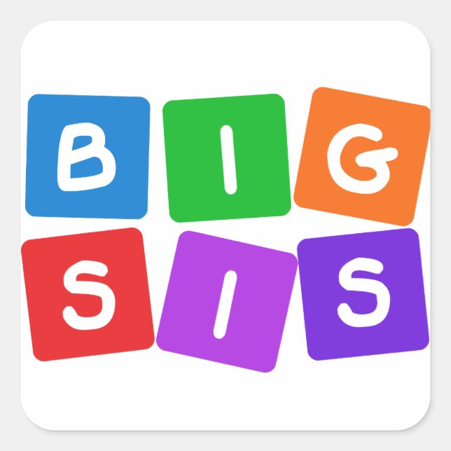 Adesivos Big Sis (Frente)