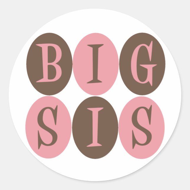 Adesivos Big Sis (Frente)