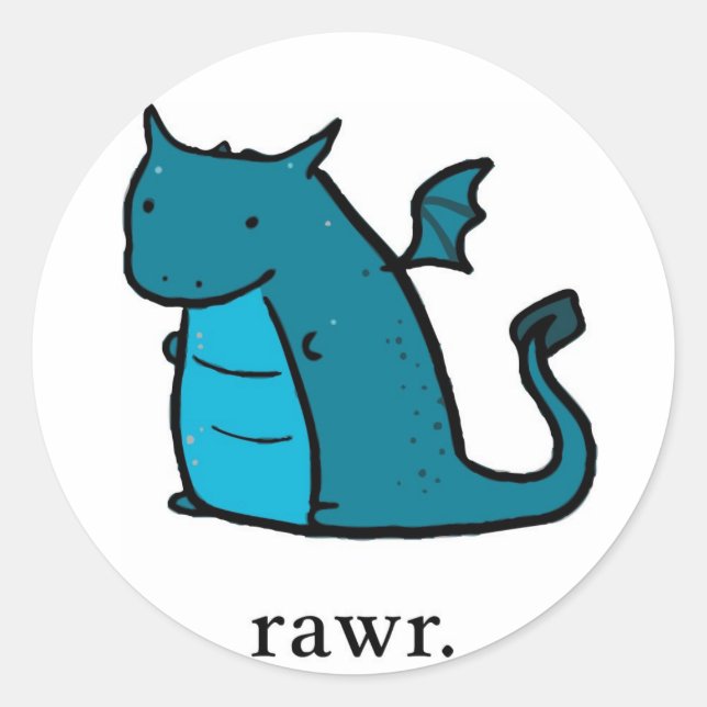 Adesivos Blob Dragon (Frente)