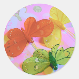 adesivos bonito da borboleta