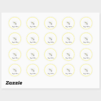 Adesivos Buzz & Bloom - desenho de abelha desenhad
