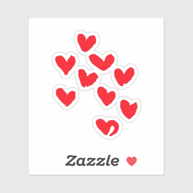 adesivos cardíacos (Folha)