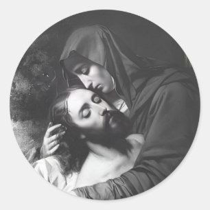 Adesivos Católicos da Mãe Aflita