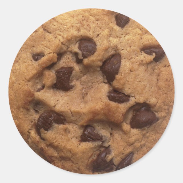 Adesivos Chip Cookies de Chocolate (Frente)