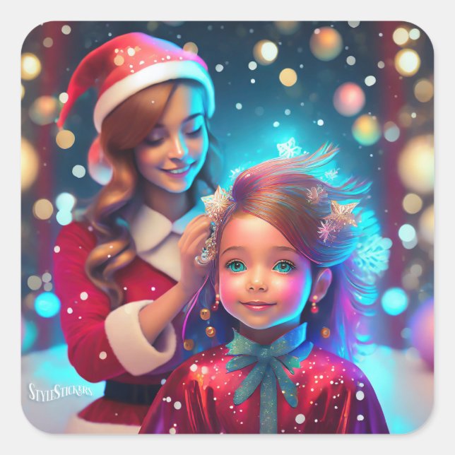 Adesivos Classic Square Round Corner (Frente)