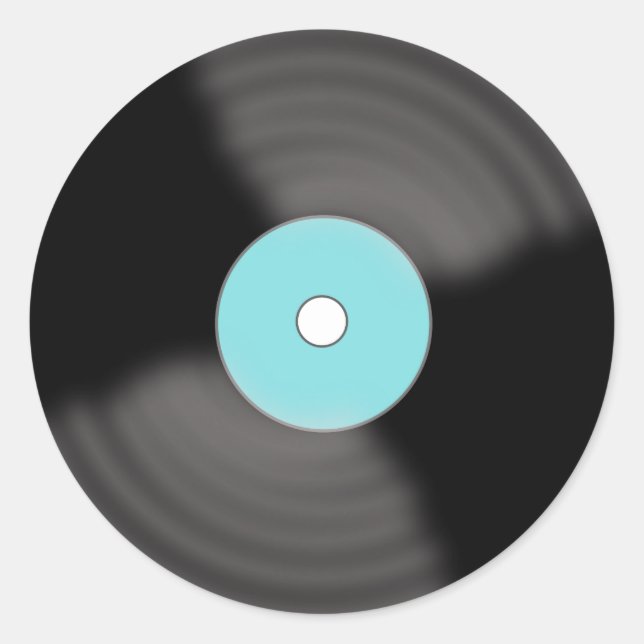 Adesivos Clássicos de Disco (Frente)