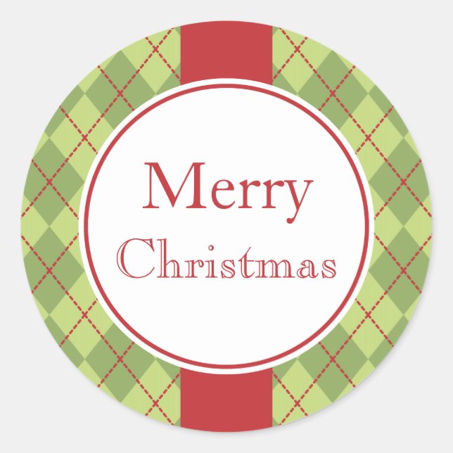 Adesivos clássicos de férias (Frente)