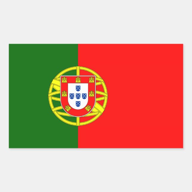 Adesivos com bandeira de Portugal (Frente)