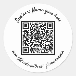 Adesivos com código QR