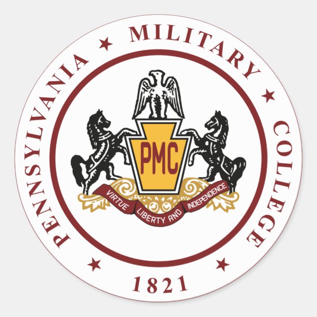 + Adesivos com logotipo de vedação PMC (Frente)