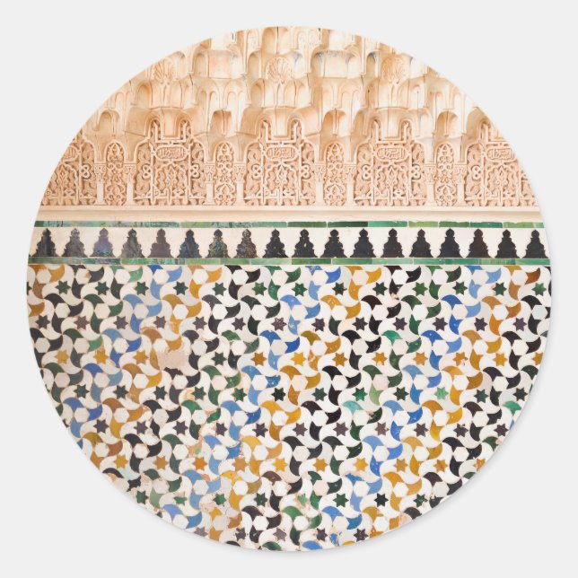 Adesivos com Padrões Árabe (Frente)