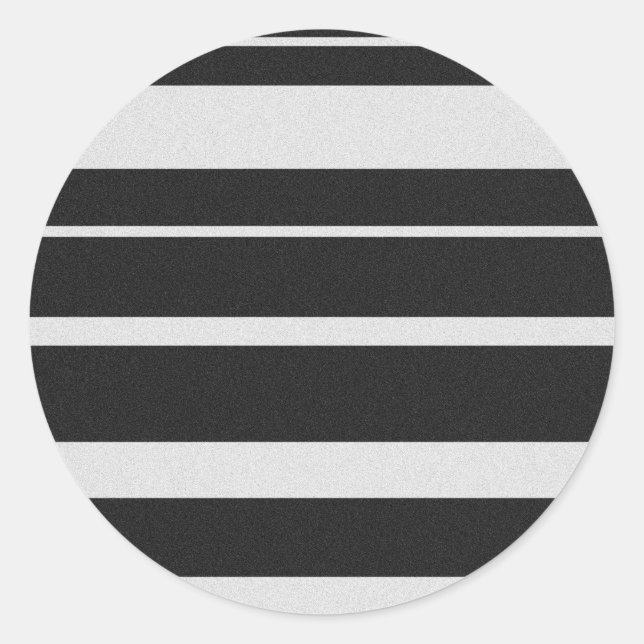 Adesivos com riscas brancas e pretas (Frente)