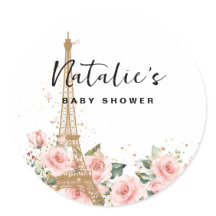 Adesivos com tema Paris francesa com Torre Eiffel