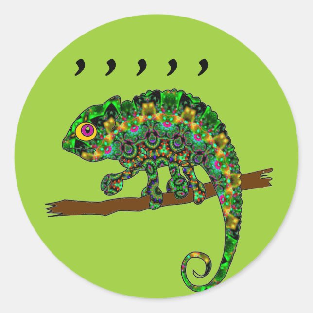 Adesivos Comma Chameleon (Frente)