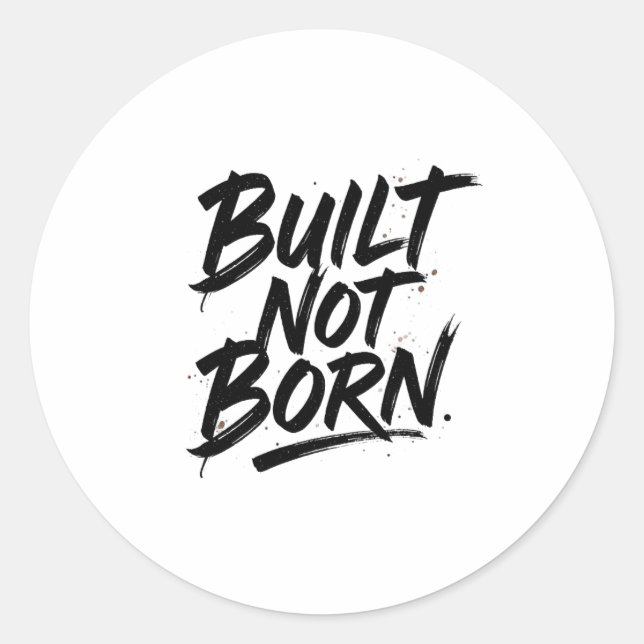 Adesivos Construídos não nascidos (Frente)