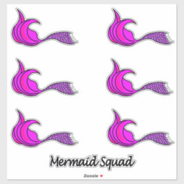 Adesivos cor-de-rosa de salmoura