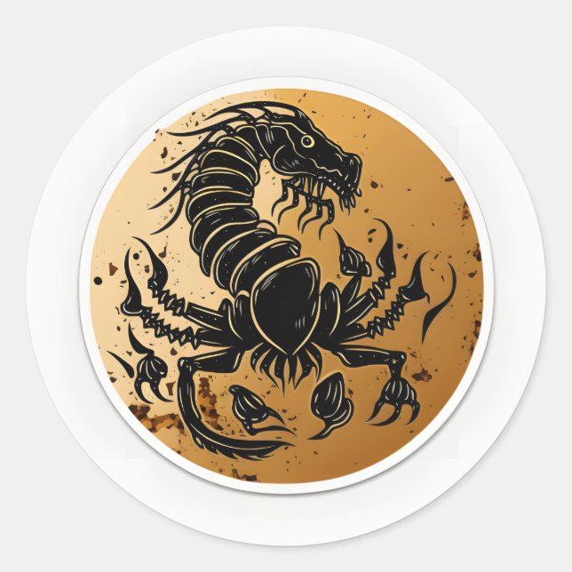 Adesivos da academia Zodiac (Frente)