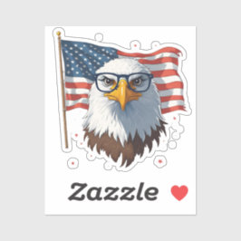 Adesivos da Águia Americana