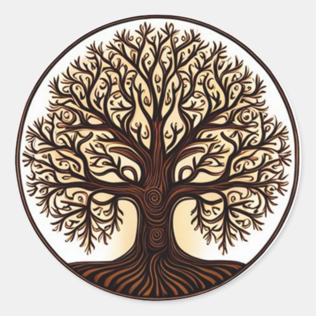 Adesivos da Árvore da Vida (Frente)