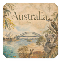 Adesivos da Austrália para amantes da Austrália 