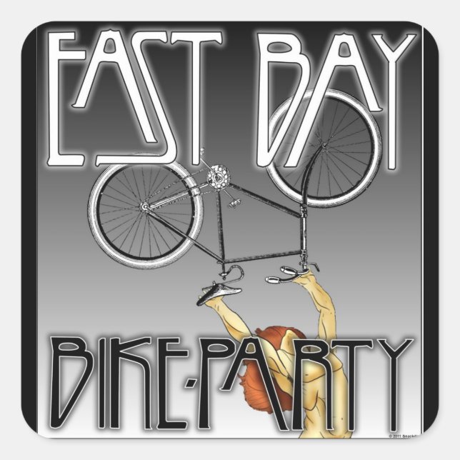 Adesivos da Bicicleta EB (Frente)