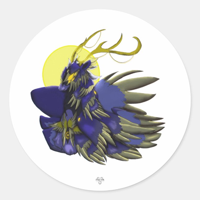 Adesivos da Coleção Rena Dark Fantasy Comet  (Frente)
